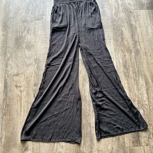Zara Charcoal Elastic Waist Pants
